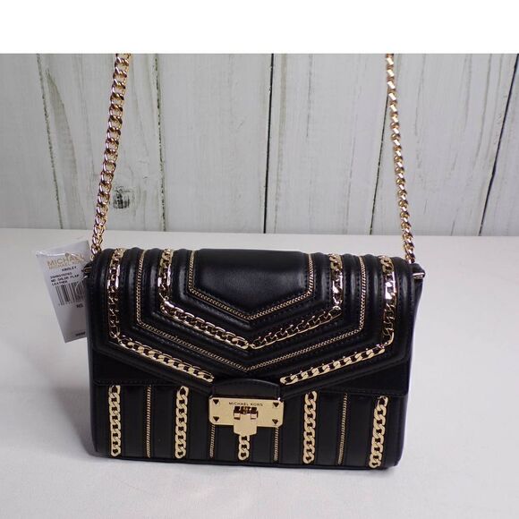 Michael Kors black kinsley crossbody NWT - Picture 2 of 9